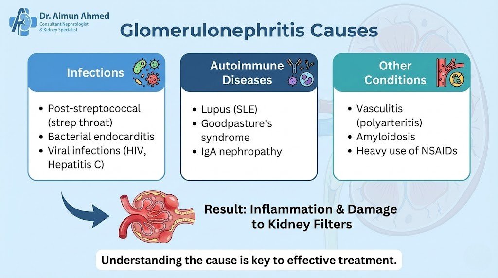 Glomerulonephritis Causes