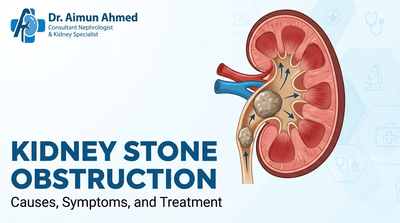 Kidney stone obstruction